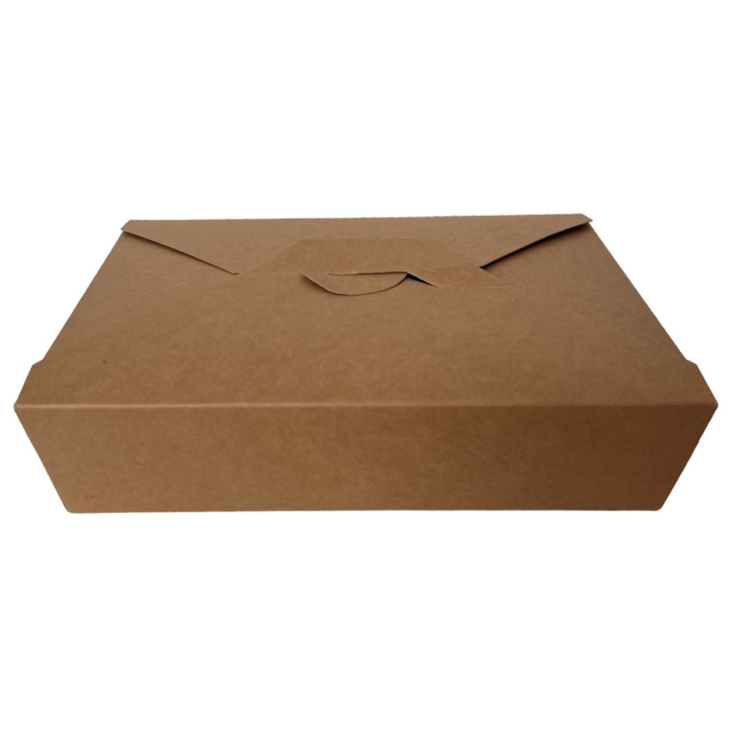 Kraft Paper Take Out Container 2.5 in x 5.2 in