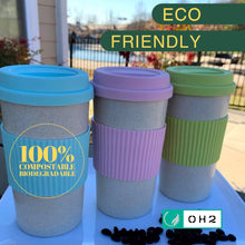 Load image into Gallery viewer, Coffee Mugs with Lid Eco friendly
