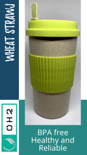 Load image into Gallery viewer, Coffee Mugs with Lid Eco friendly
