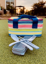 Load image into Gallery viewer, Wheat Straw Portable Cutlery - Travel Camping Cutlery Set
