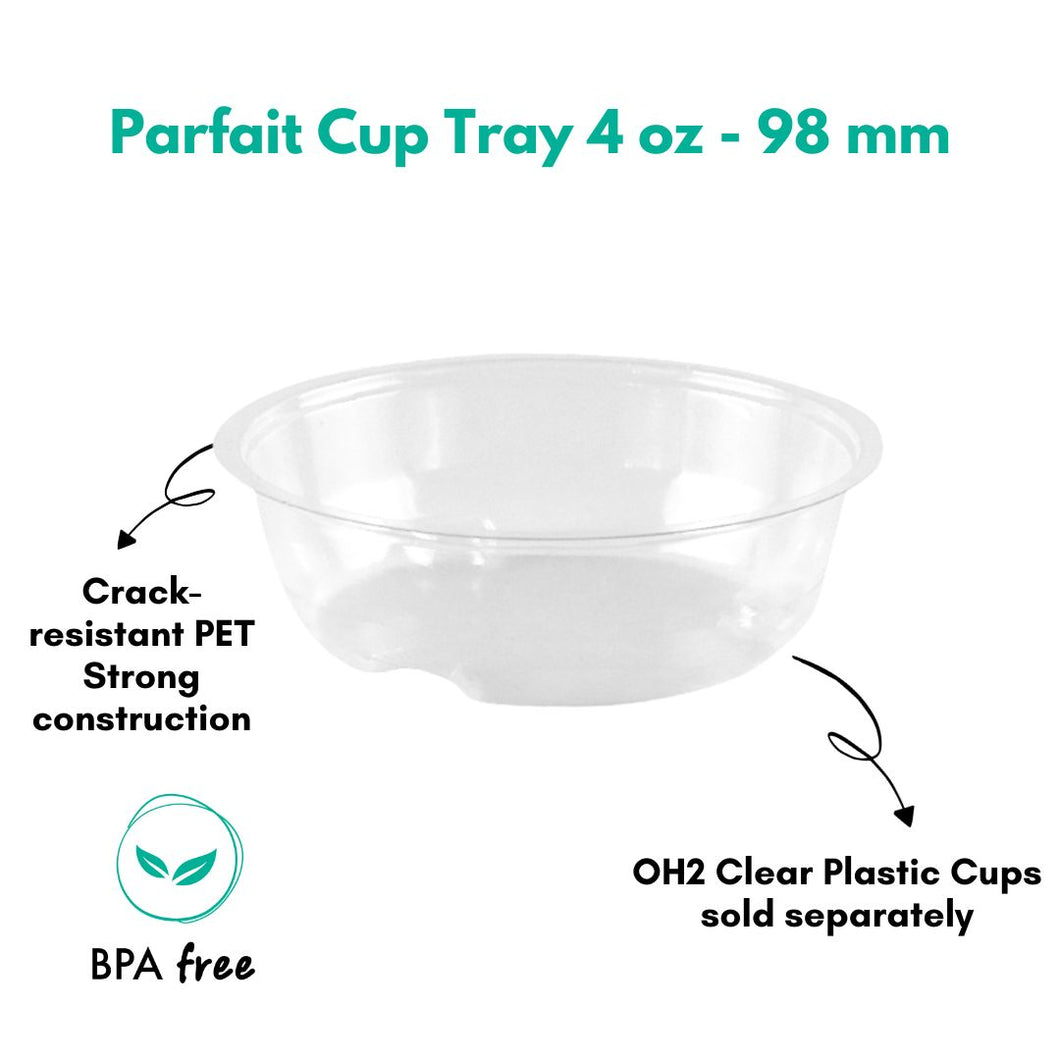 Parfait Cup Tray 4 oz - 98 mm